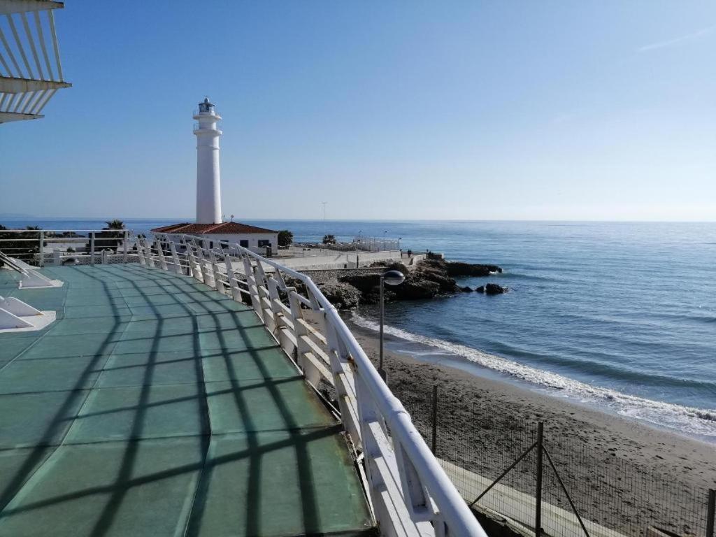 Estudio Torrox Playa- Vistas Al Mar Y Piscina Zewnętrze zdjęcie